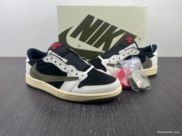 Boostmaster lin x Olive Travis DZ4137-106 WMNS Air 1 Scott OG Jordan Low 0824